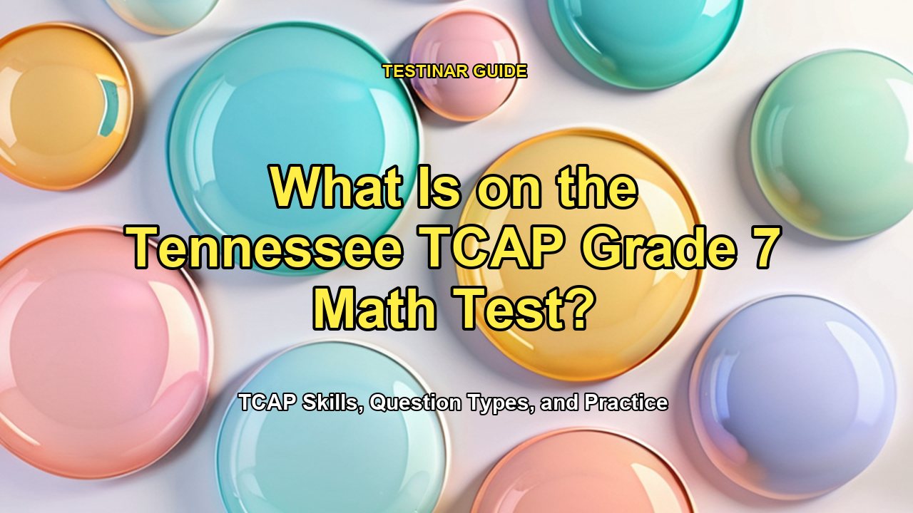 What Is on the Tennessee TCAP Grade 7 Math Test?