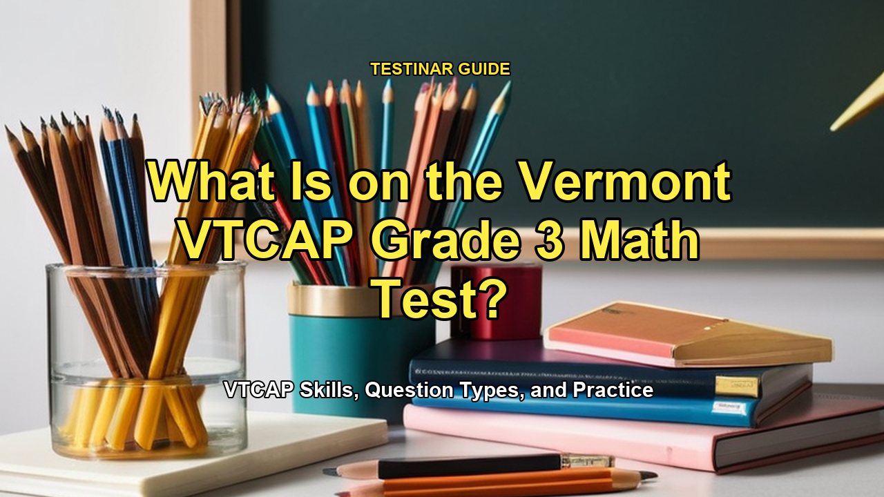 What Is on the Vermont VTCAP Grade 3 Math Test?