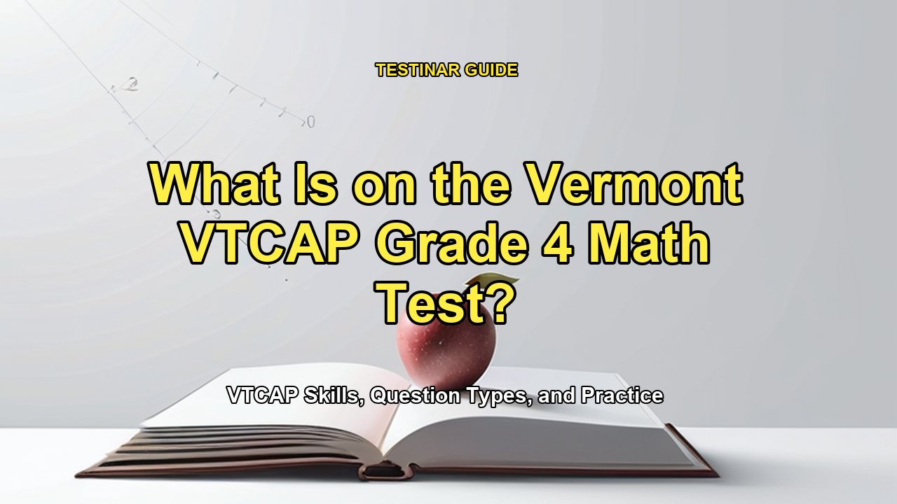 What Is on the Vermont VTCAP Grade 4 Math Test?