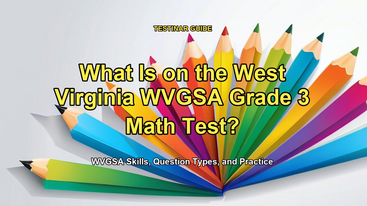 What Is on the West Virginia WVGSA Grade 3 Math Test?