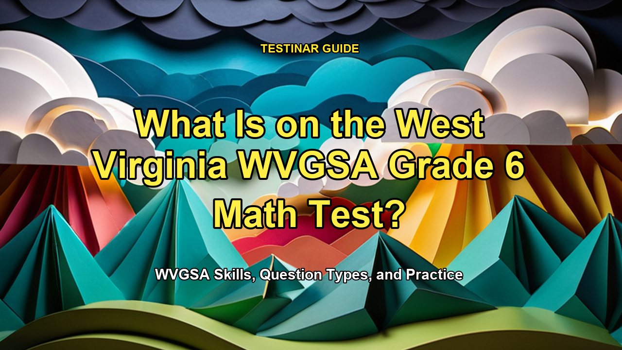 What Is on the West Virginia WVGSA Grade 6 Math Test?