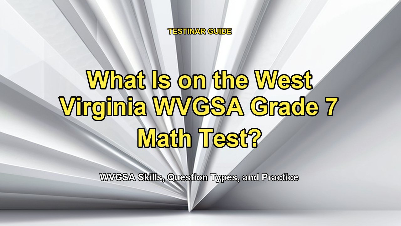 What Is on the West Virginia WVGSA Grade 7 Math Test?