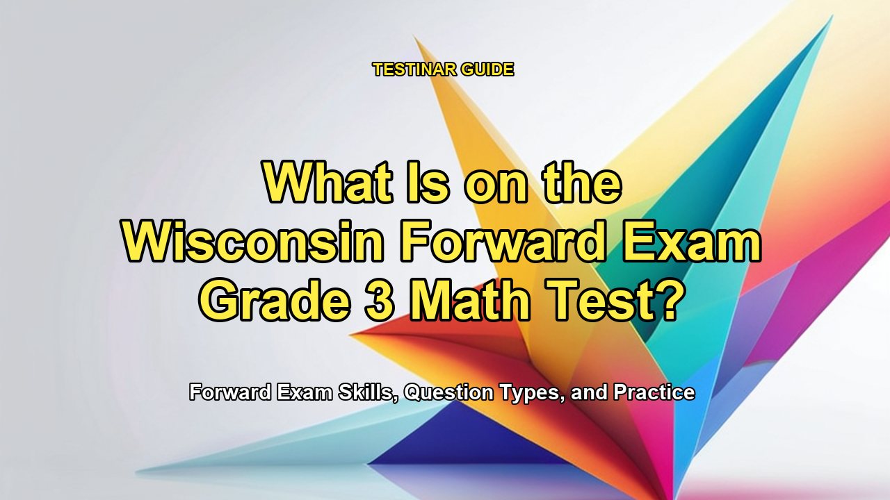 What Is on the Wisconsin Forward Exam Grade 3 Math Test?