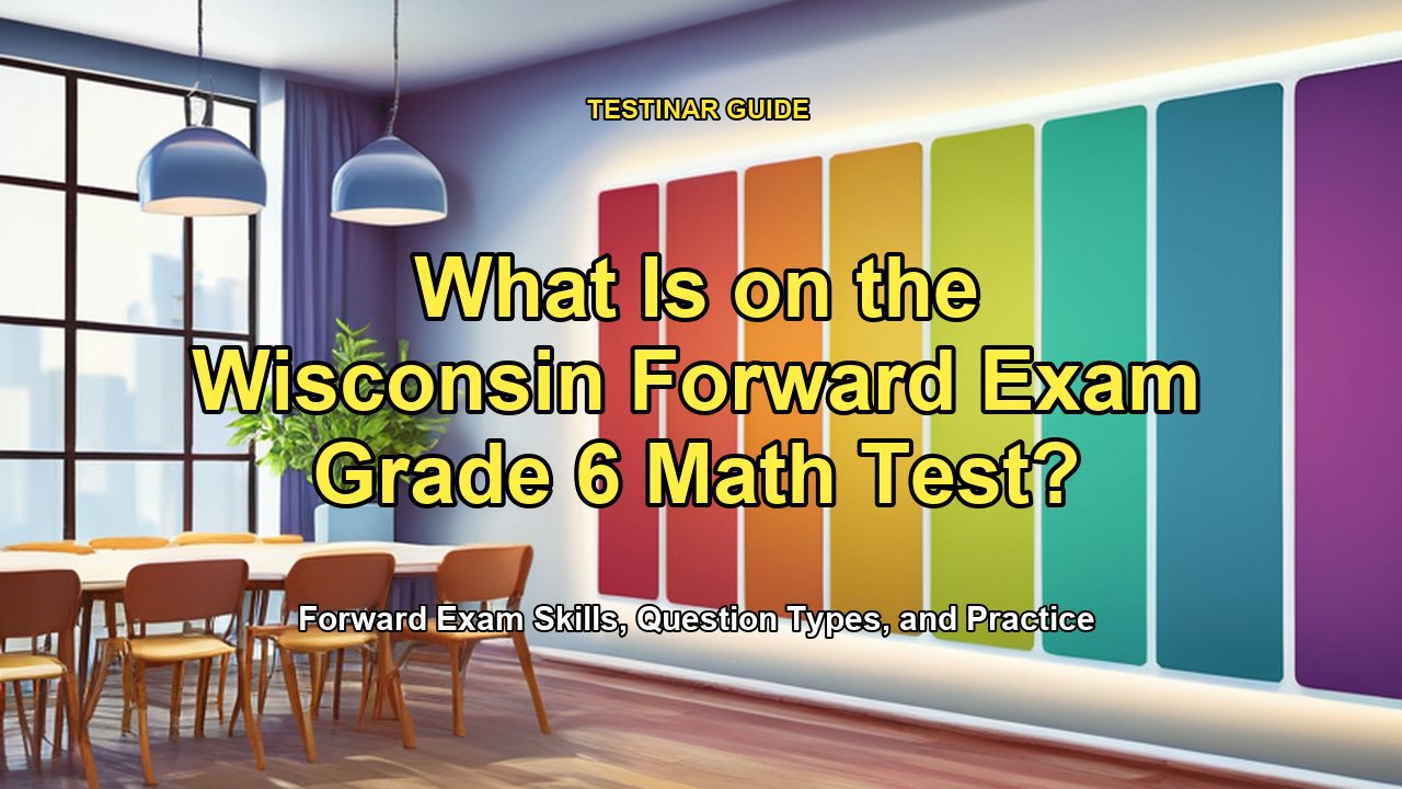What Is on the Wisconsin Forward Exam Grade 6 Math Test?