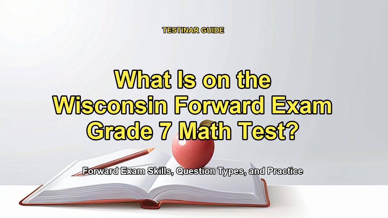 What Is on the Wisconsin Forward Exam Grade 7 Math Test?