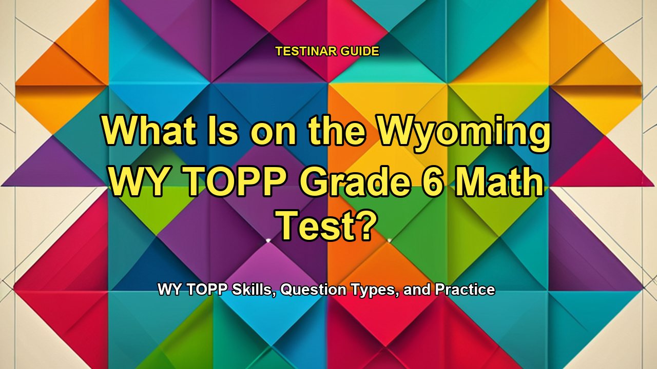 What Is on the Wyoming WY TOPP Grade 6 Math Test?