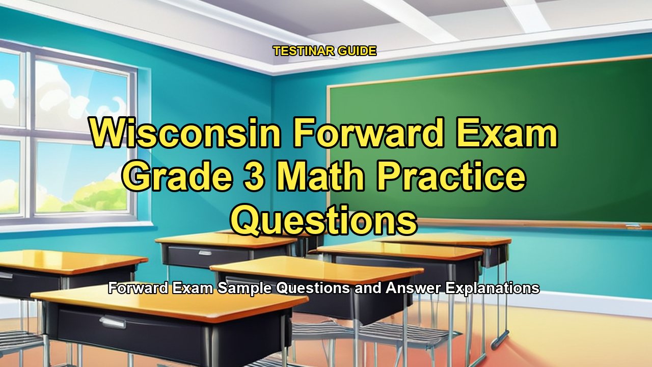 Wisconsin Forward Exam Grade 3 Math Practice Questions
