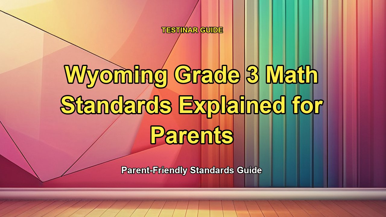 Wyoming Grade 3 Math Standards Explained for Parents