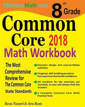 8th Grade Common Core Math Workbook