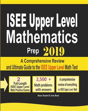 ISEE Upper Level Math Prep 2019