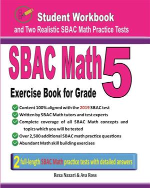 SBAC Math Exercise Book for Grade 5