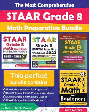 STAAR Grade 8 Math Comprehensive Prep Bundle
