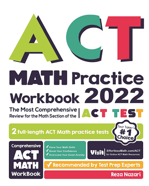 ACT Math Practice Workbook 2022