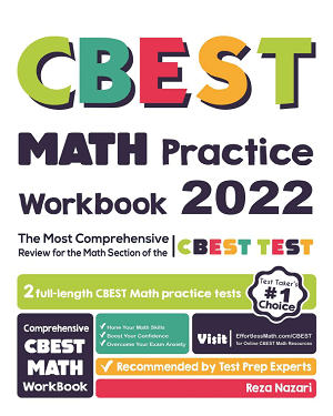 CBEST Math Practice Workbook