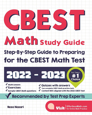 CBEST Math Study Guide