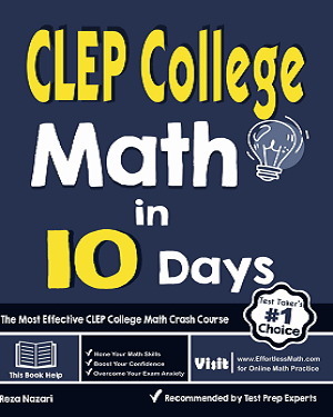 CLEP College Math in 10 Days