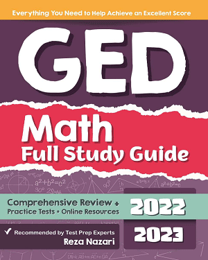 GED Math Full Study Guide 2022-2023