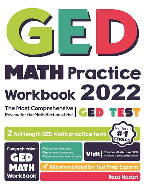 GED Math Practice Workbook 2022