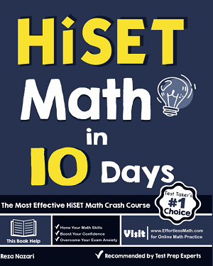 HiSET Math in 10 Days