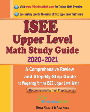 ISEE Upper Level Math Study Guide