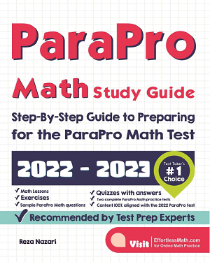 ParaPro Math Study Guide