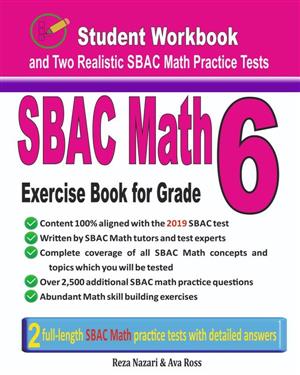 SBAC Math Exercise Book for Grade 6