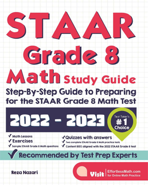 STAAR Grade 8 Math Study Guide