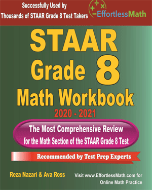 STAAR Grade 8 Math Workbook