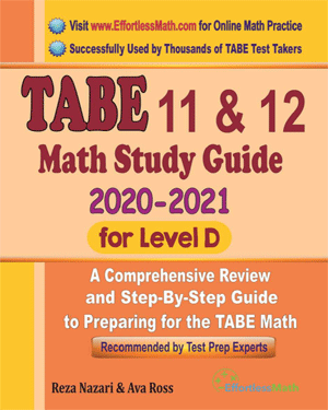 TABE 11 & 12 Math Study Guide