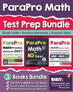 ParaPro Math Test Prep Bundle