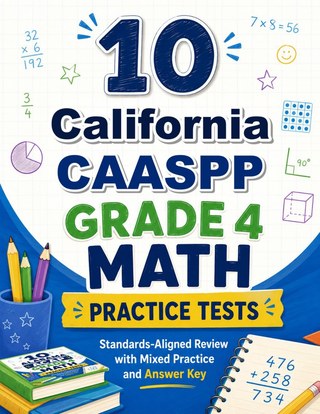 10 California CAASPP Grade 4 Math Practice Tests