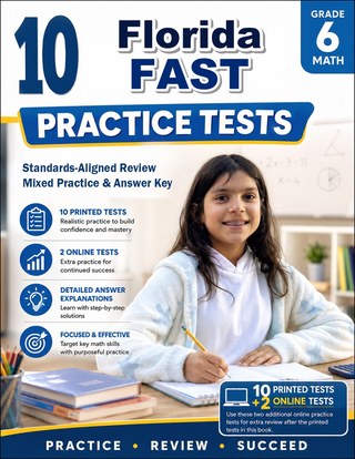 10 Florida FAST Grade 6 Math Practice Tests