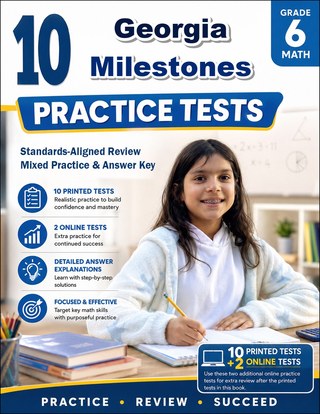 10 Georgia Milestones Grade 6 Math Practice Tests