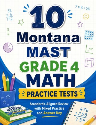 10 Montana MAST Grade 4 Math Practice Tests