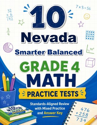 10 Nevada Smarter Balanced Grade 4 Math Practice Tests