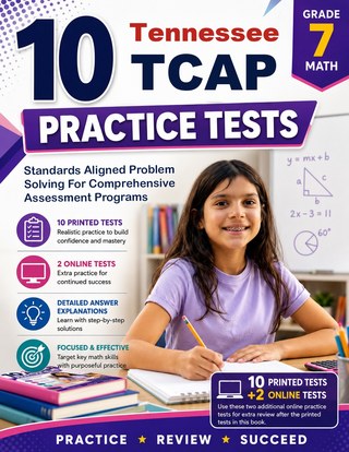 10 Tennessee TCAP Grade 7 Math Practice Tests
