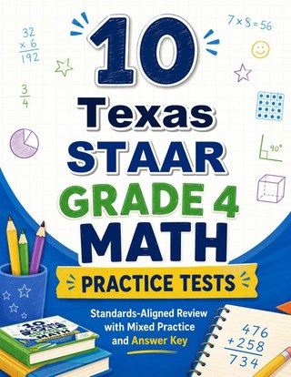 10 Texas STAAR Grade 4 Math Practice Tests