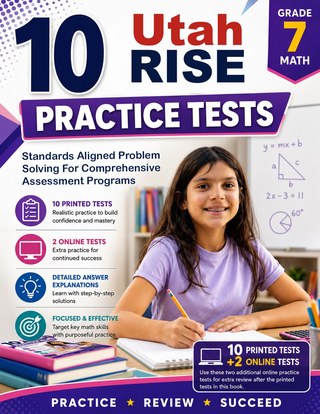 10 Utah RISE Grade 7 Math Practice Tests