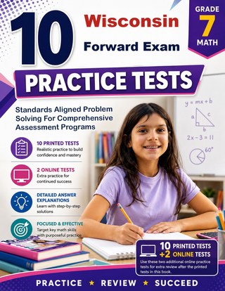10 Wisconsin Forward Exam Grade 7 Math Practice Tests