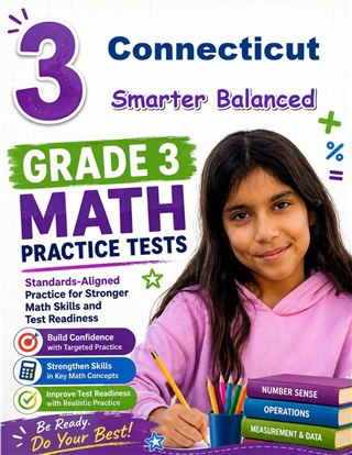 3 Connecticut Smarter Balanced Grade 3 Math Practice Tests