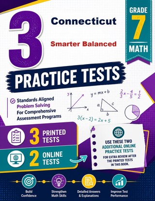 3 Connecticut Smarter Balanced Grade 7 Math Practice Tests