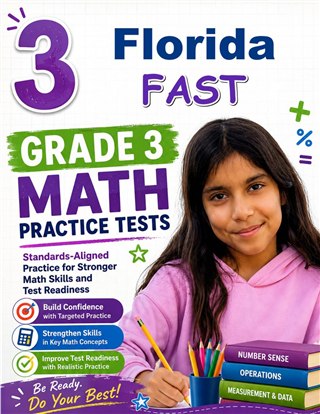 3 Florida FAST Grade 3 Math Practice Tests
