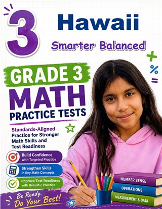 3 Hawaii Smarter Balanced Grade 3 Math Practice Tests