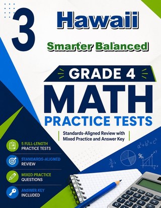 3 Hawaii Smarter Balanced Grade 4 Math Practice Tests