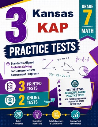 3 Kansas KAP Grade 7 Math Practice Tests
