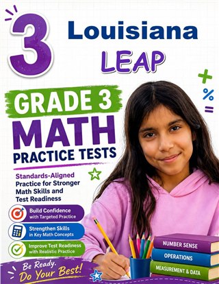 3 Louisiana LEAP Grade 3 Math Practice Tests