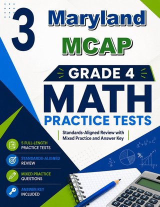 3 Maryland MCAP Grade 4 Math Practice Tests