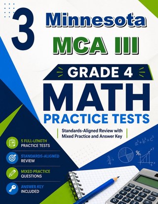 3 Minnesota MCA III Grade 4 Math Practice Tests