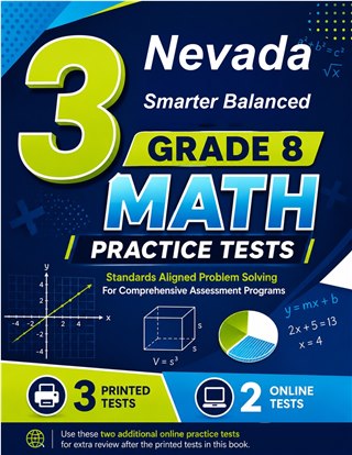 3 Nevada Smarter Balanced Grade 8 Math Practice Tests