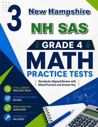 3 New Hampshire NH SAS Grade 4 Math Practice Tests